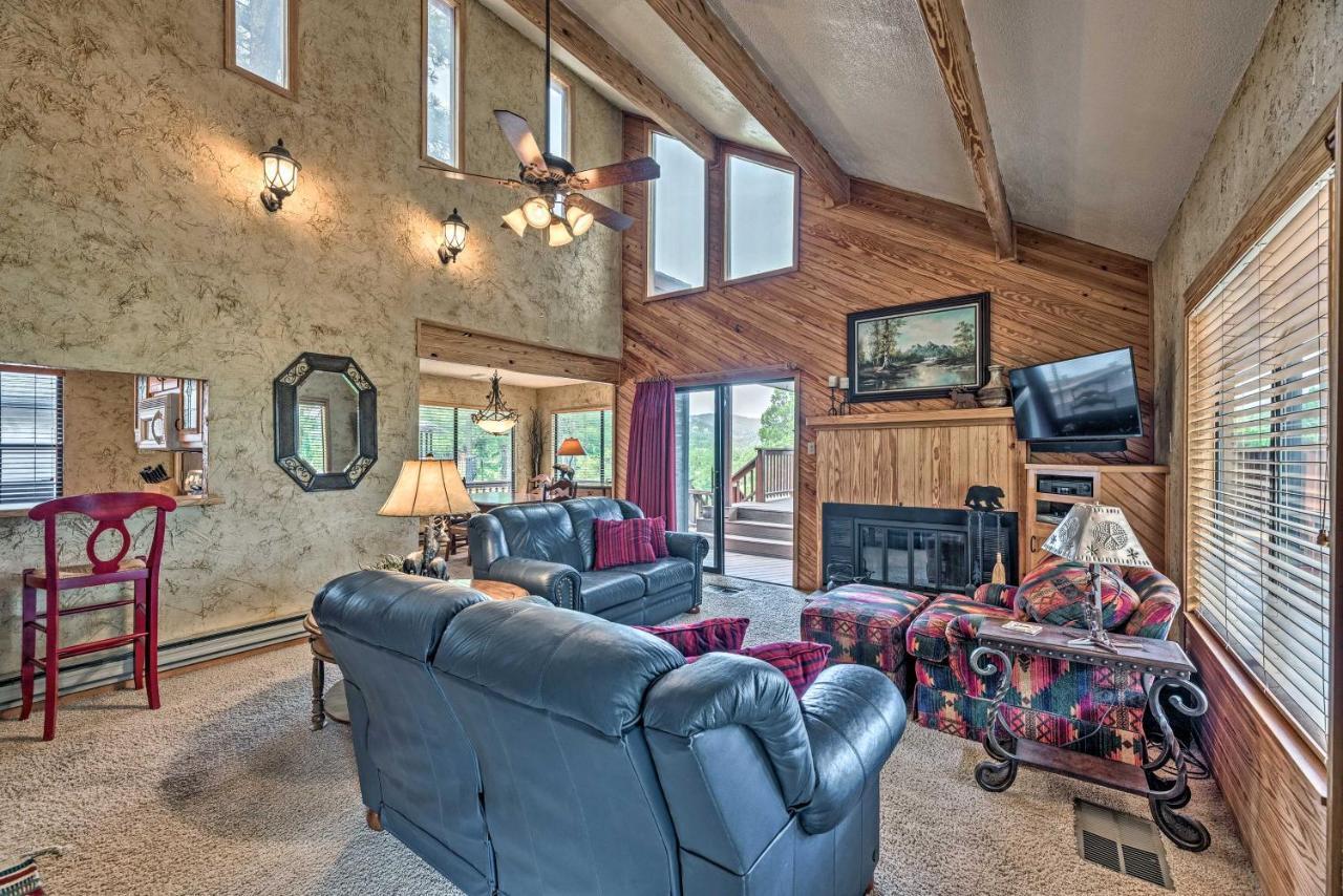Cozy Ruidoso Cabin With Private Hot Tub And Large Deck Exterior photo